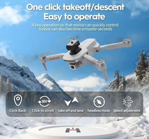 E99 Drone Camera – Easy Control & Aerial Fun