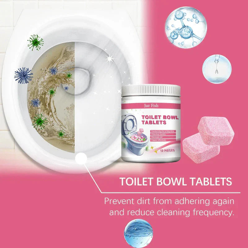 Jue - Fish Toilet Bowl Tablets